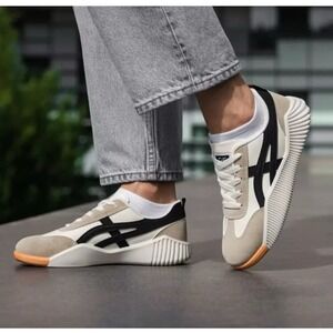 De Florance Cloudea 1.0 Vintage Sneakers Beige Black Womens Sz 8 Ortho NEW